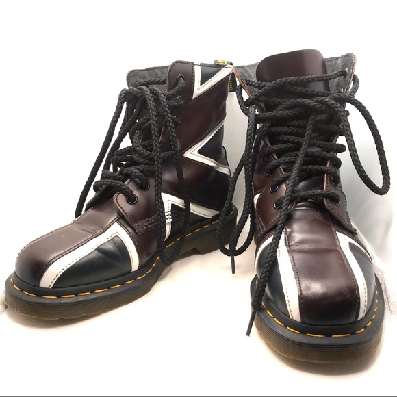 Dr. Martens Shoes Dr Martens Air Wear Pascal Brit Navy Blue Brown